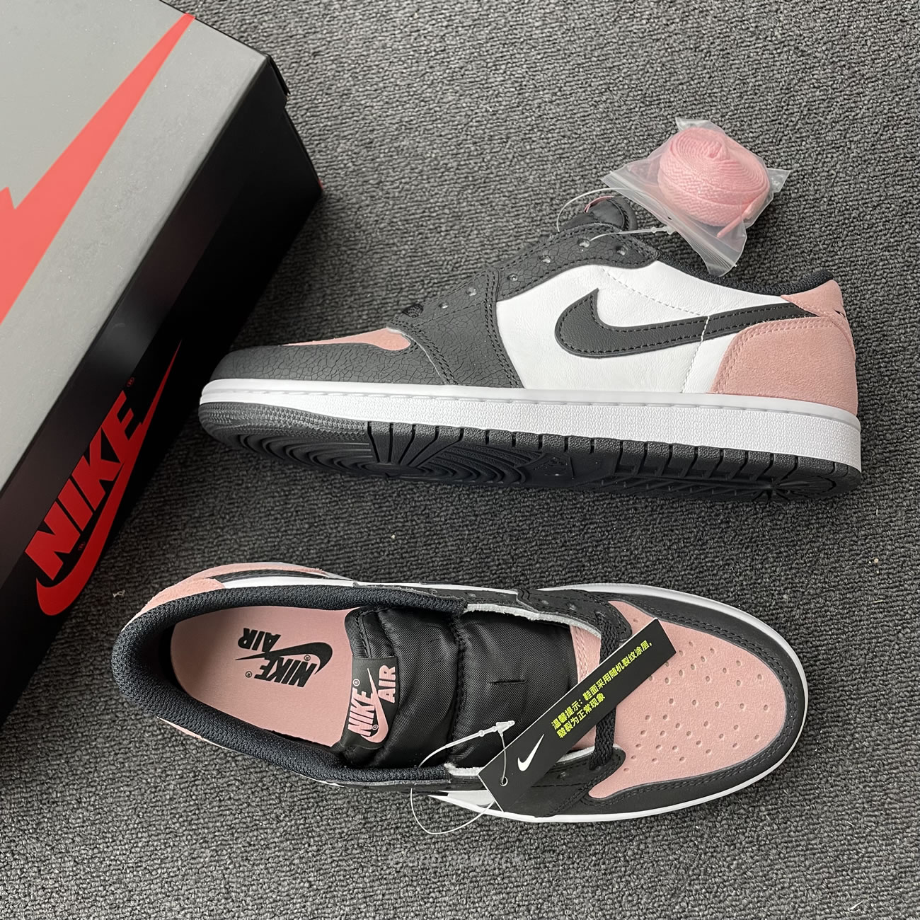 Air Jordan 1 Low Og Bleached Coral Cz0790 061 (5) - newkick.cc