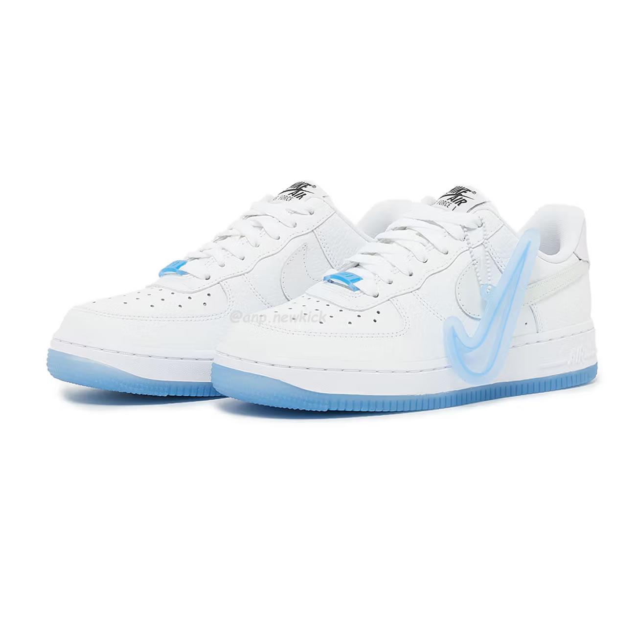 Nike Air Force 1 Low Uv Reactive Swoosh (womens) Da8301 101 (9) - newkick.cc