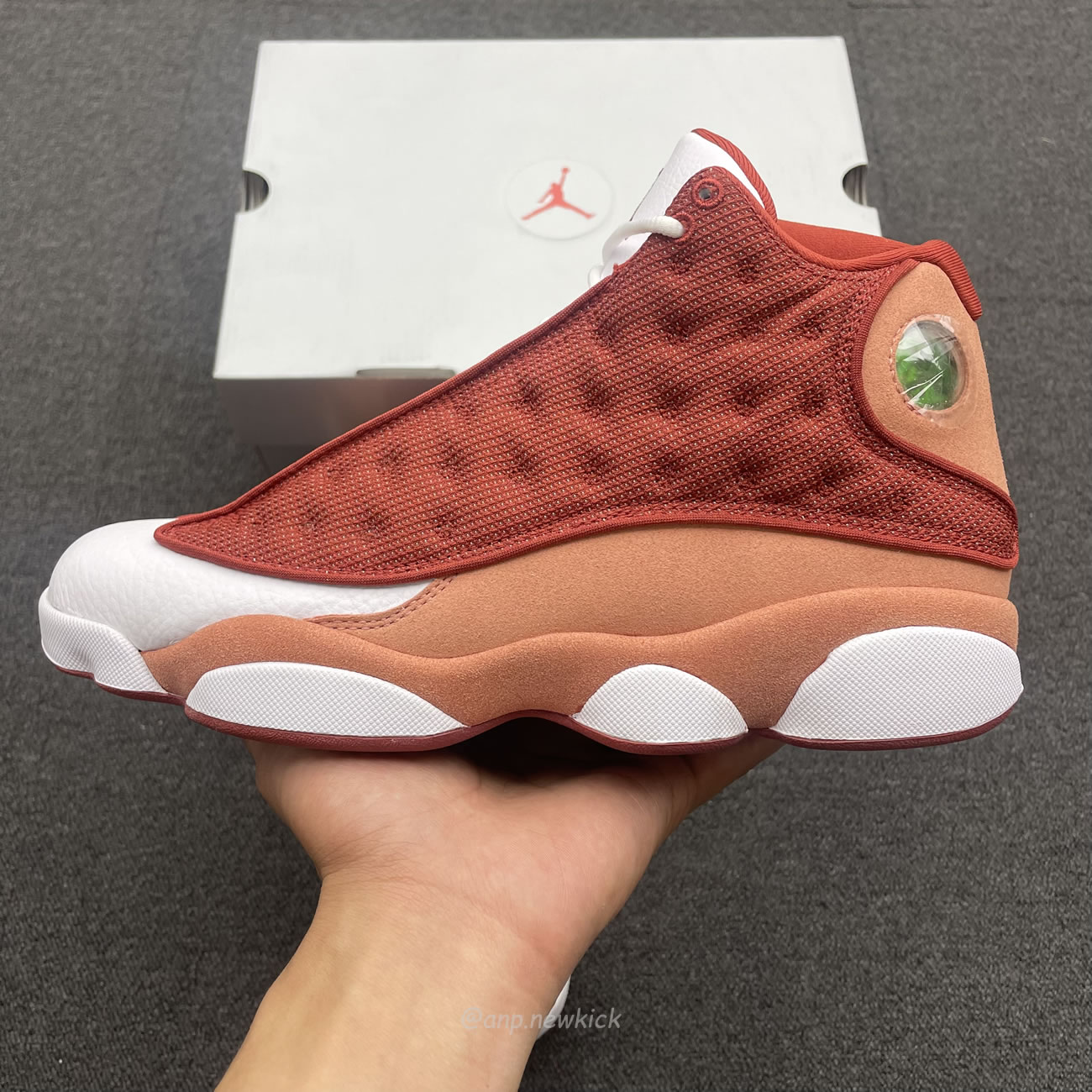 Air Jordan 13 Retro Dune Red Terra Blush Dj5982 601 (3) - newkick.cc