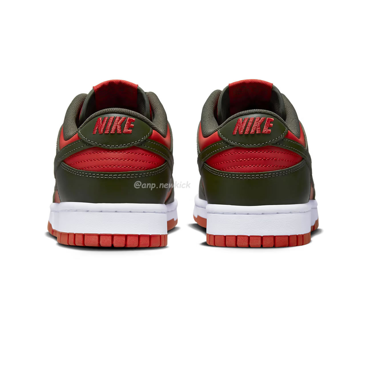 Nike Dunk Low Mystic Red Cargo Khaki Dv0833 600 (7) - newkick.cc