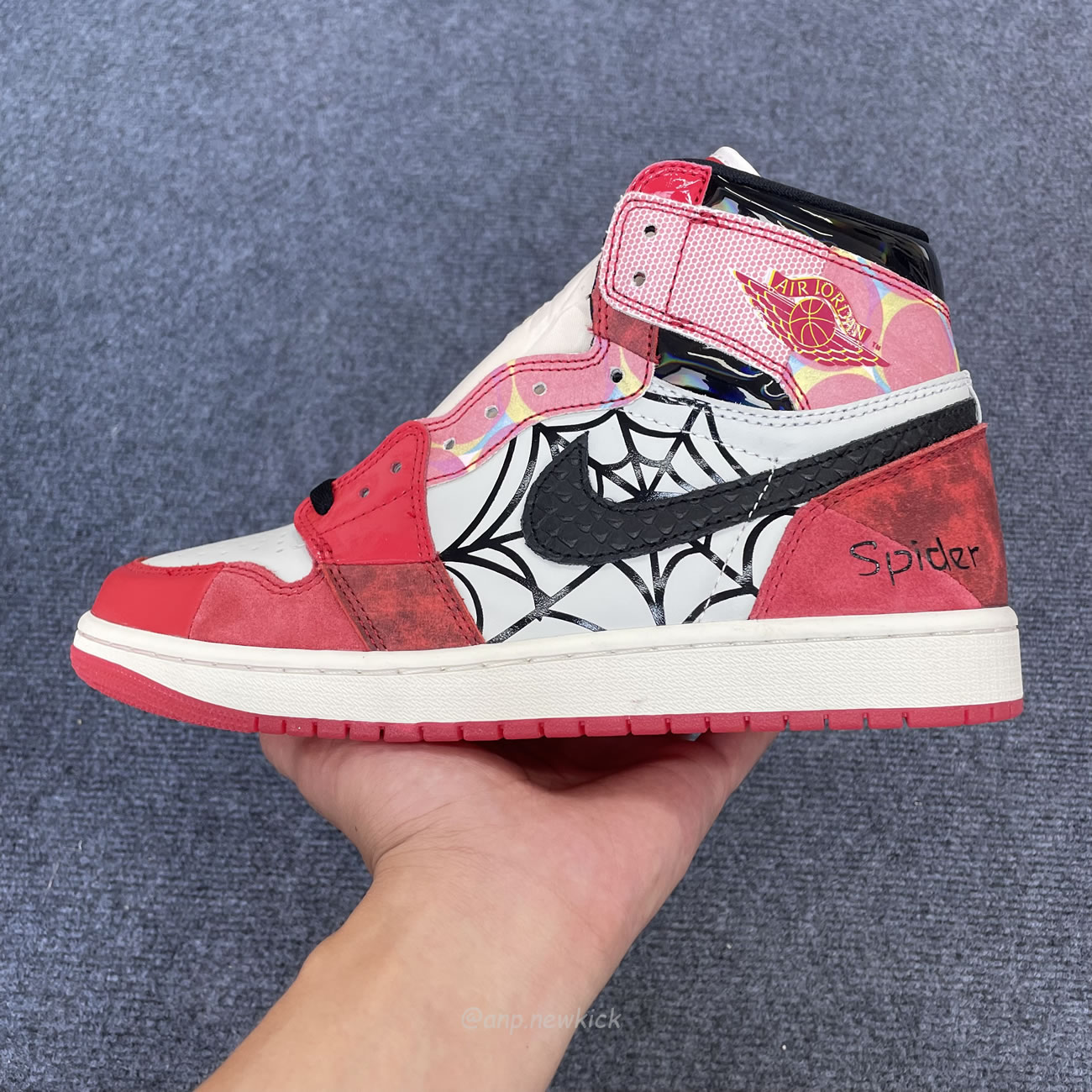 Air Jordan 1 High Og Spider Man Dv1748 601 1 (2) - newkick.cc