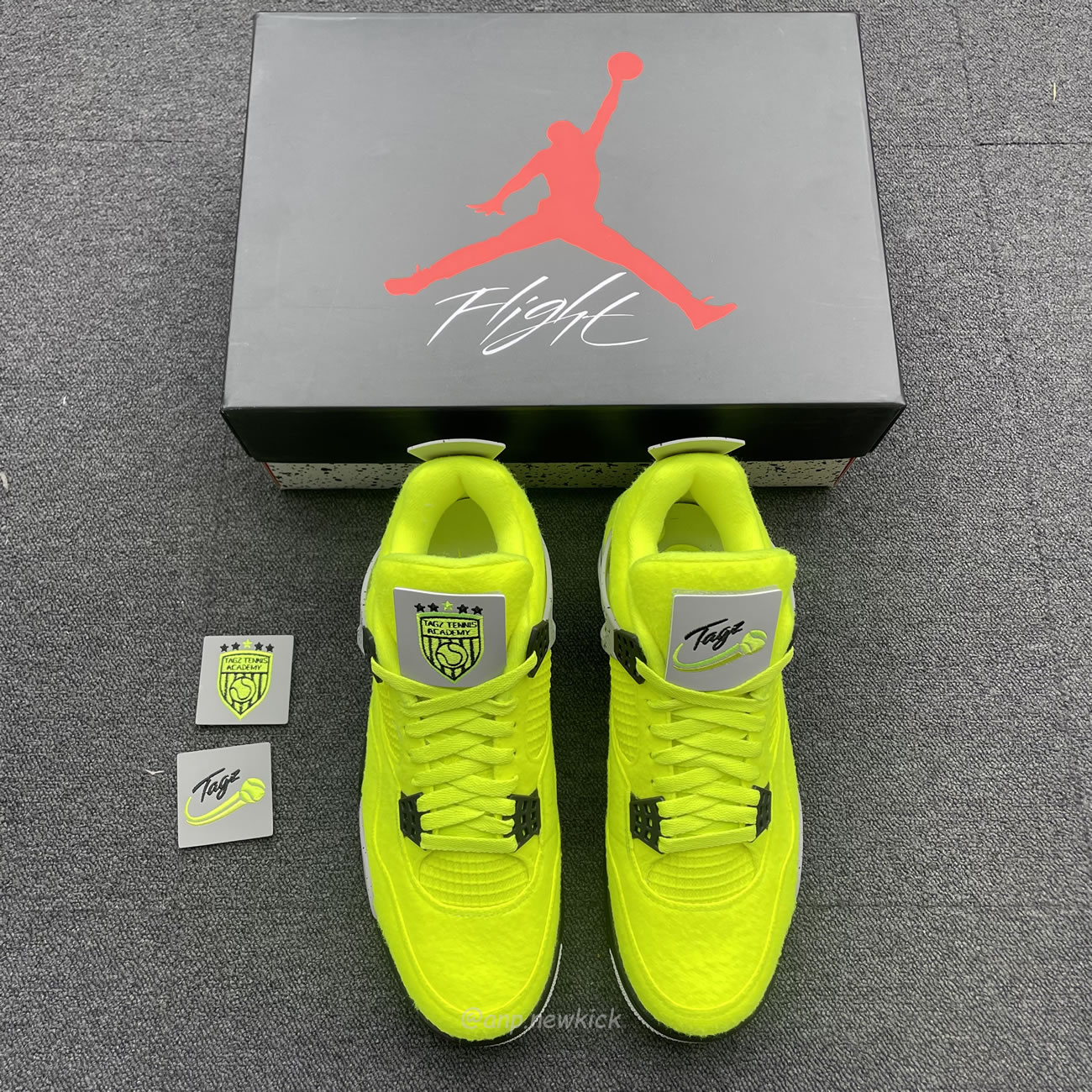 Air Jordan 4 Retro Tennis Ball Dv6773 700 (10) - newkick.cc