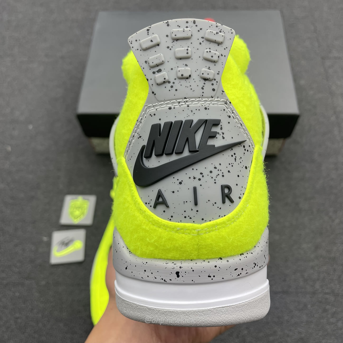 Air Jordan 4 Retro Tennis Ball Dv6773 700 (3) - newkick.cc