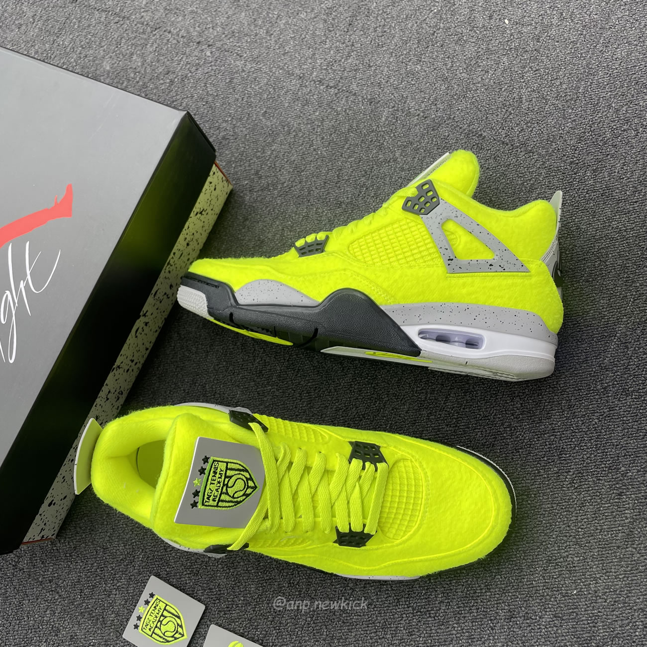 Air Jordan 4 Retro Tennis Ball Dv6773 700 (9) - newkick.cc