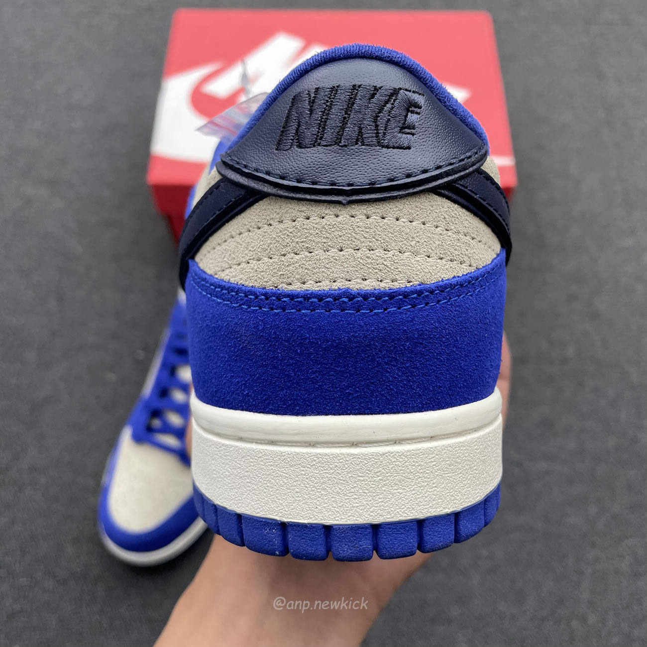 Nike Dunk Low Lx Blue Suede Womens Dv7411 400 (3) - newkick.cc