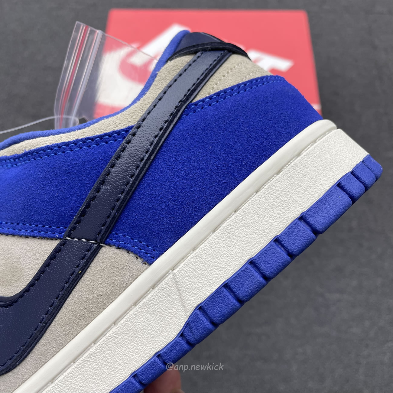 Nike Dunk Low Lx Blue Suede Womens Dv7411 400 (4) - newkick.cc