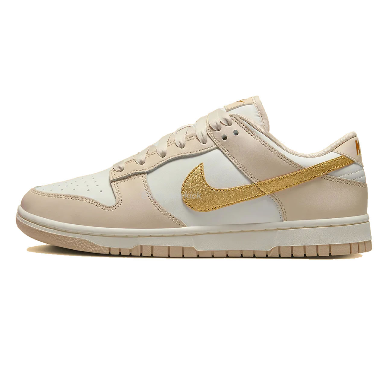 Nike Dunk Low Gold Swoosh Dx5930 001 (1) - newkick.cc