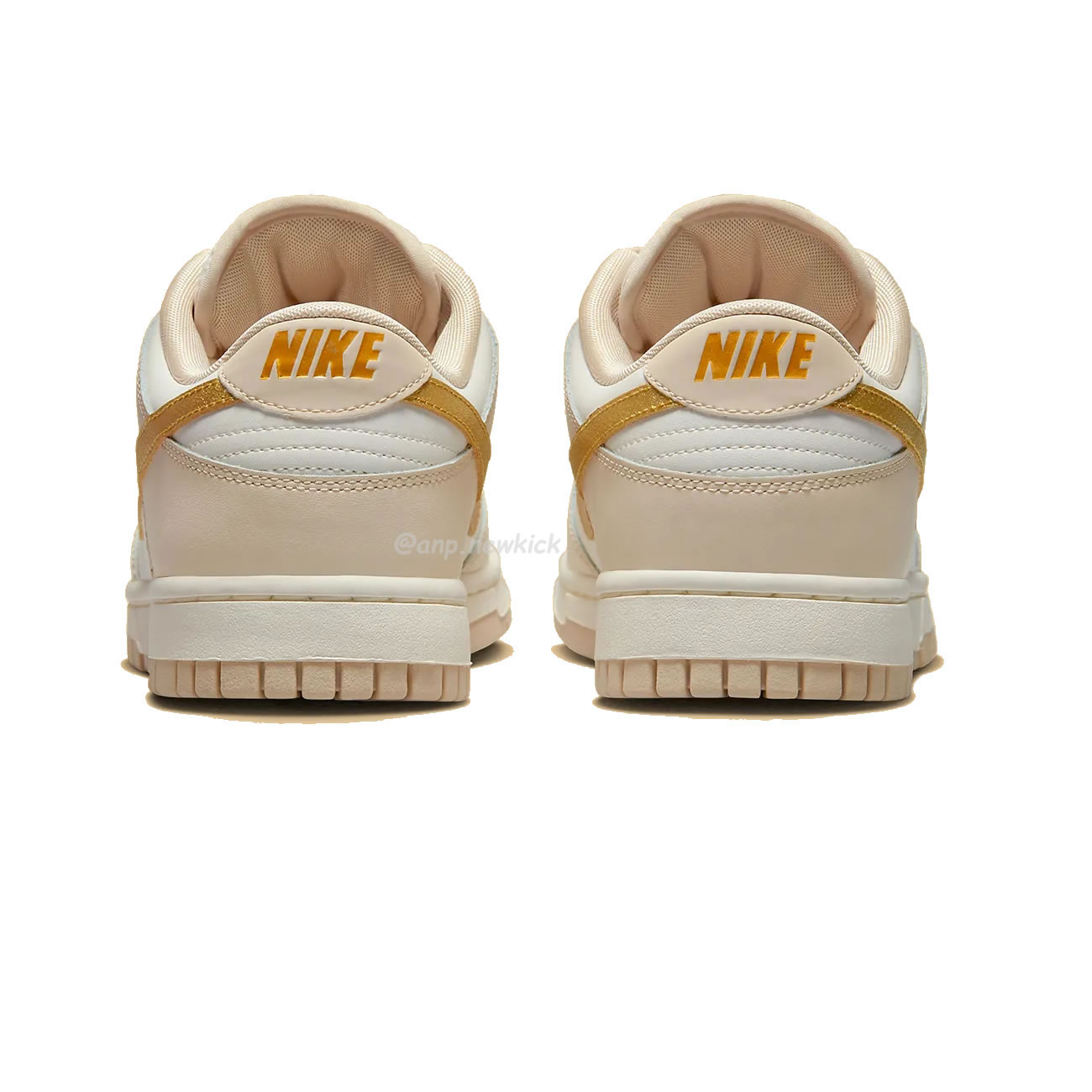 Nike Dunk Low Gold Swoosh Dx5930 001 (3) - newkick.cc