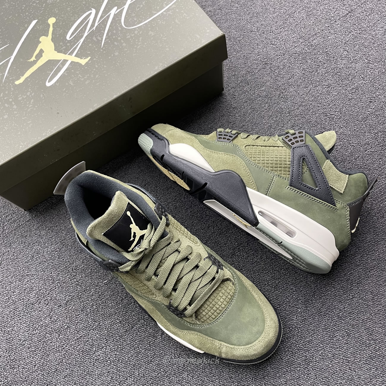 Air Jordan 4 Retro Se Craft Medium Olive Ps Fb9929 200 (7) - newkick.cc