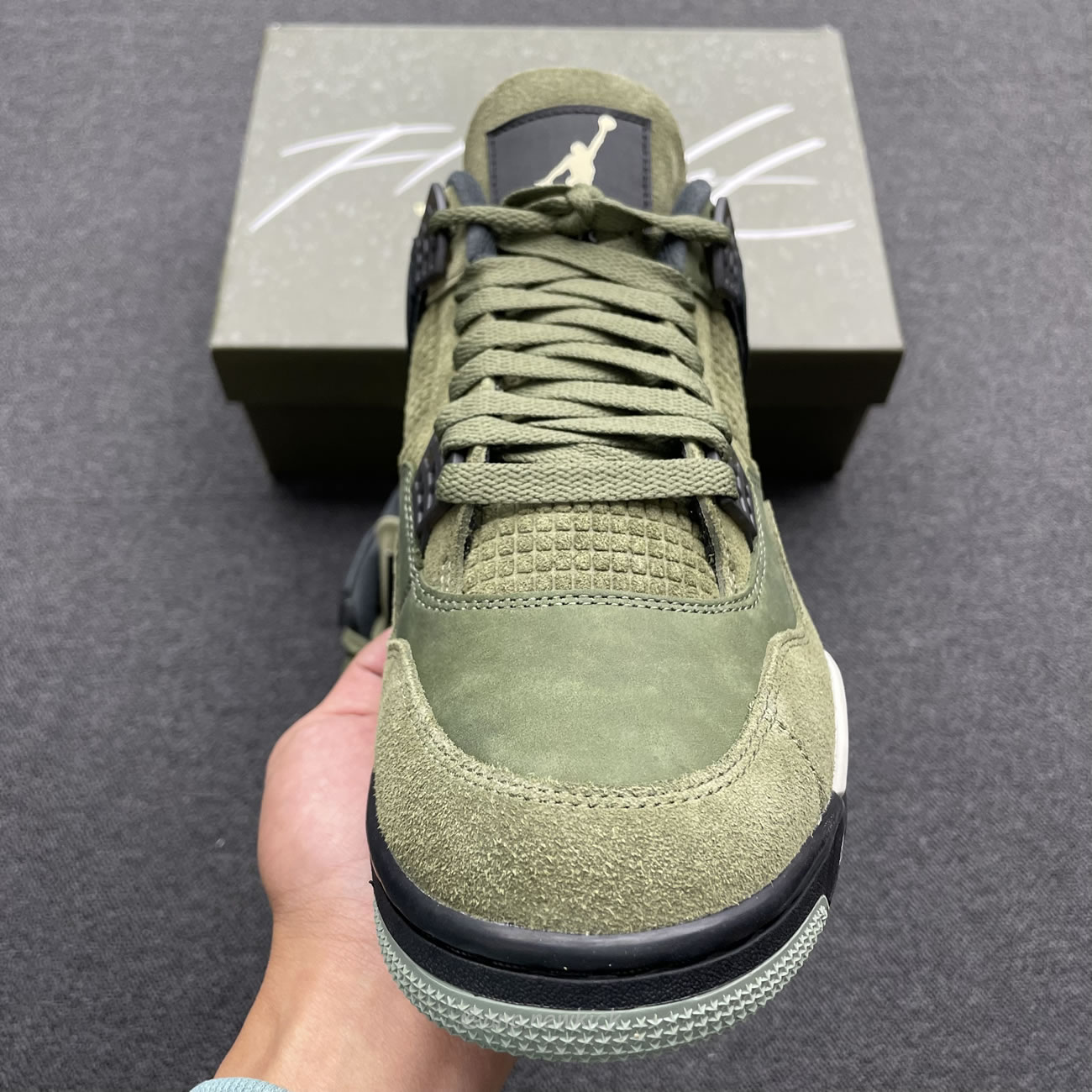 Air Jordan 4 Retro Se Craft Medium Olive Ps Fb9929 200 (8) - newkick.cc