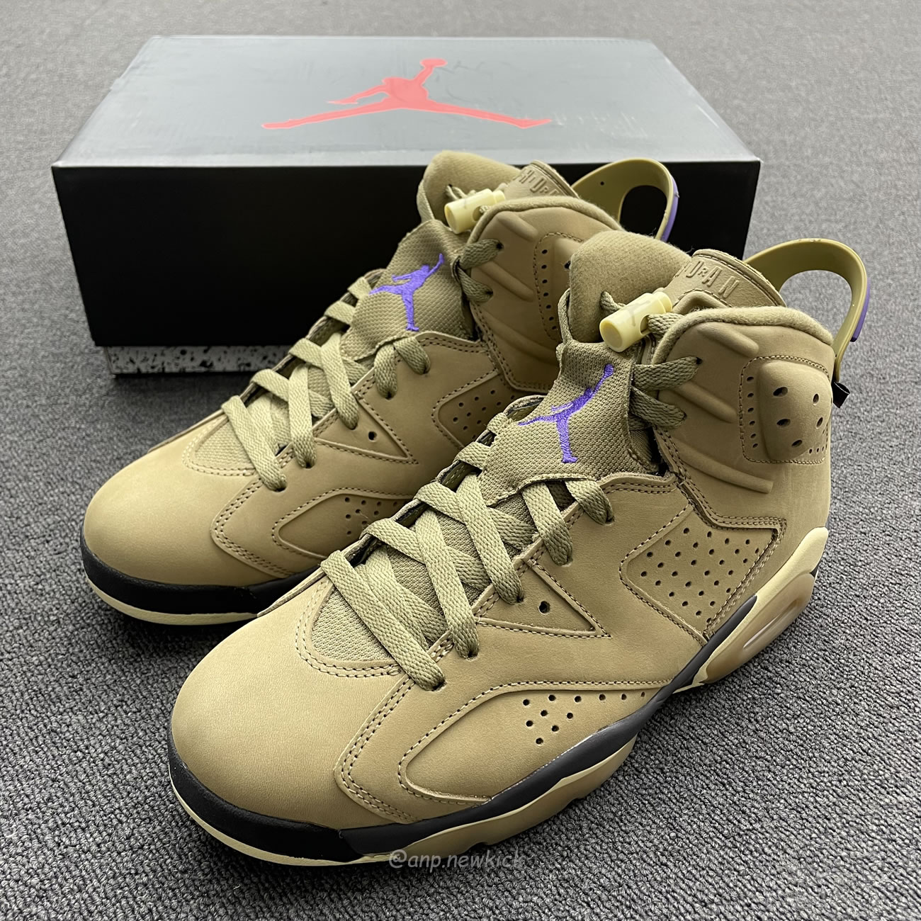 Air Jordan 6 Retro Gore Tex Brown Kelp Womens Fd1643 300 (11) - newkick.cc