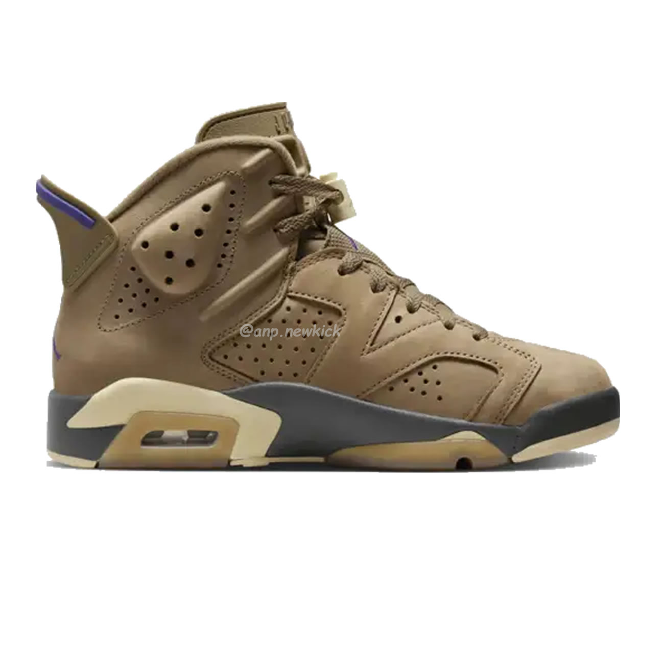 Air Jordan 6 Retro Gore Tex Brown Kelp Womens Fd1643 300 (12) - newkick.cc