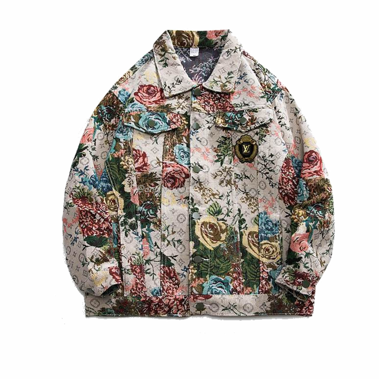 Louis Vuitton Flower Monogram Long Sleeves (1) - newkick.cc