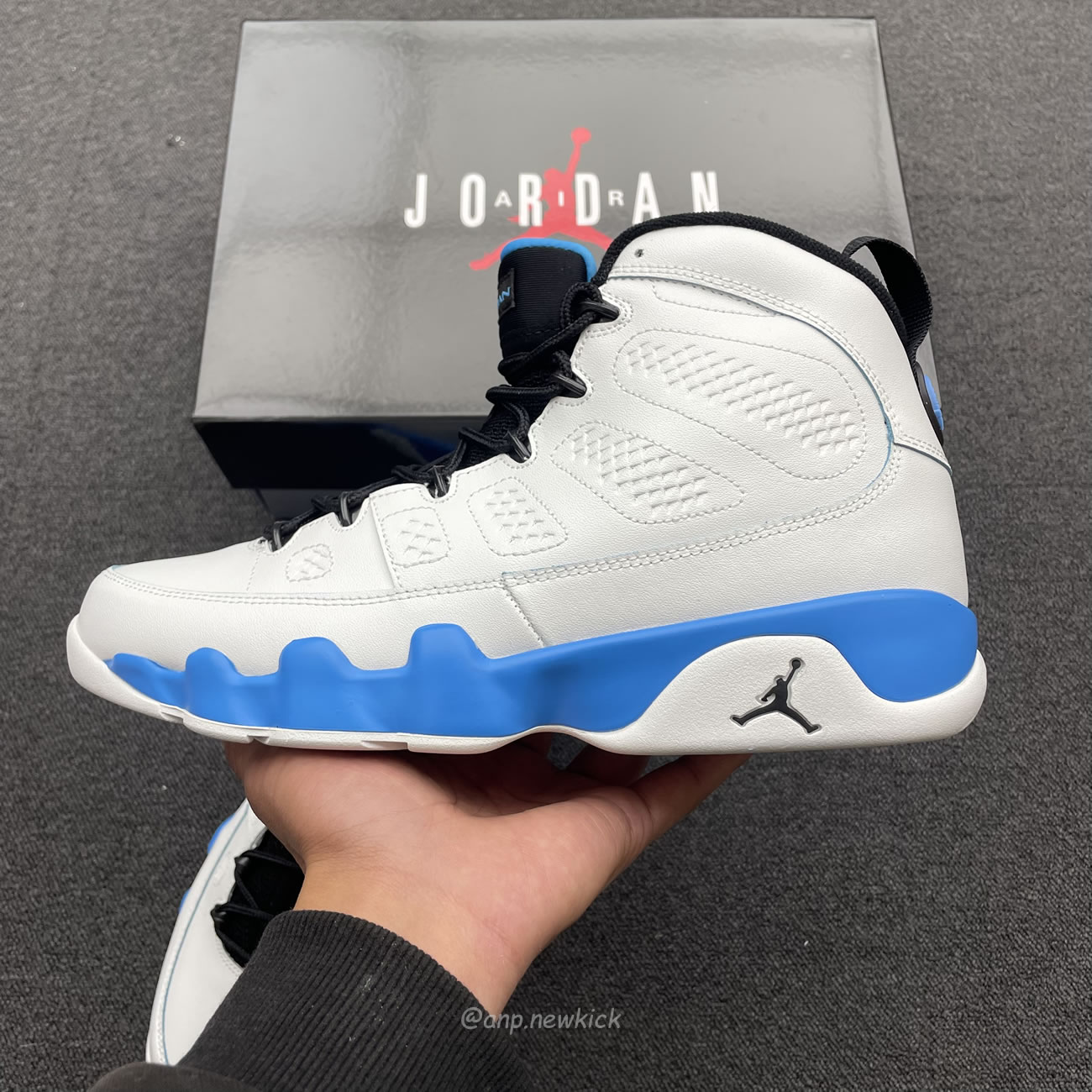 Air Jordan 9 Retro Powder Blue 2024 Fq8992 101 (6) - newkick.cc