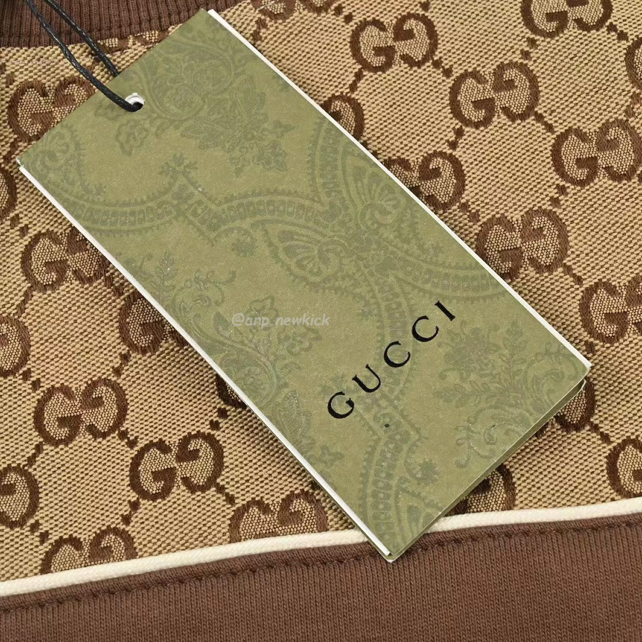 Gucci Gg Canvas Cotton Sweatshirt (2) - newkick.cc