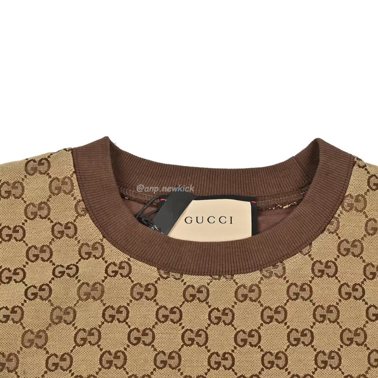 Gucci Gg Canvas Cotton Sweatshirt (7) - newkick.cc