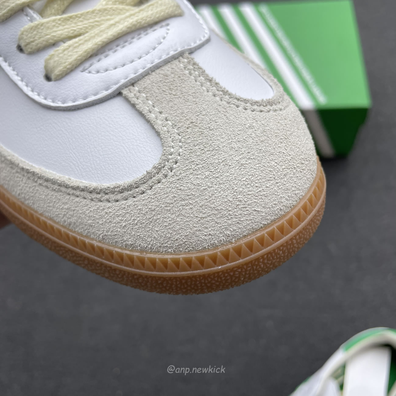 Adidas Samba Og Sporty Rich White Green Hq6075 (2) - newkick.cc