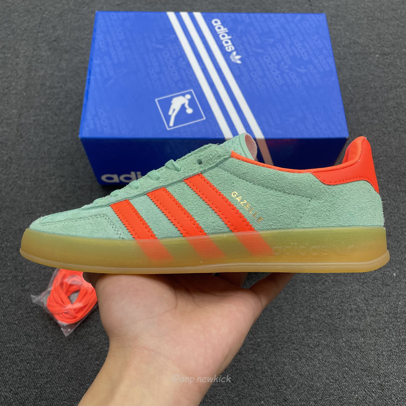 Adidas Gazelle Indoor Pulse Mint Womens Hq8714 (11) - newkick.cc