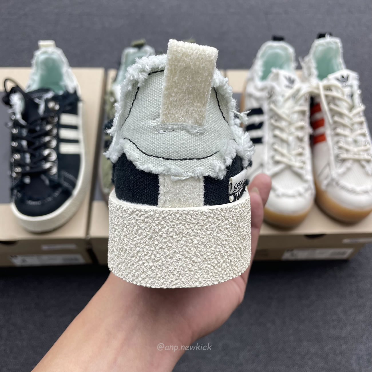 Adidas Campus 80s Song For The Mute Olive Bliss Black Id4792 Id4791 Id4818 (9) - newkick.cc