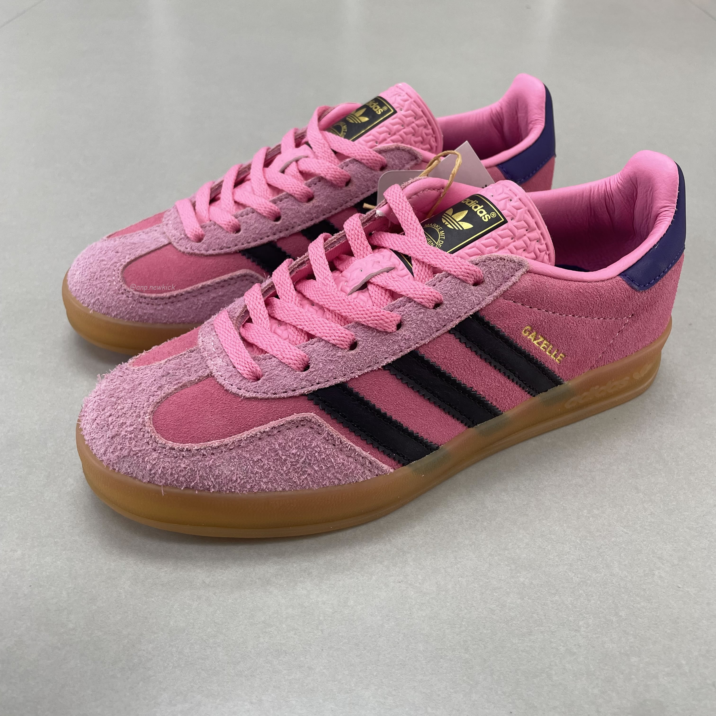 Adidas Gazelle Indoor Bliss Pink Purple Womens Ie7002 (4) - newkick.cc