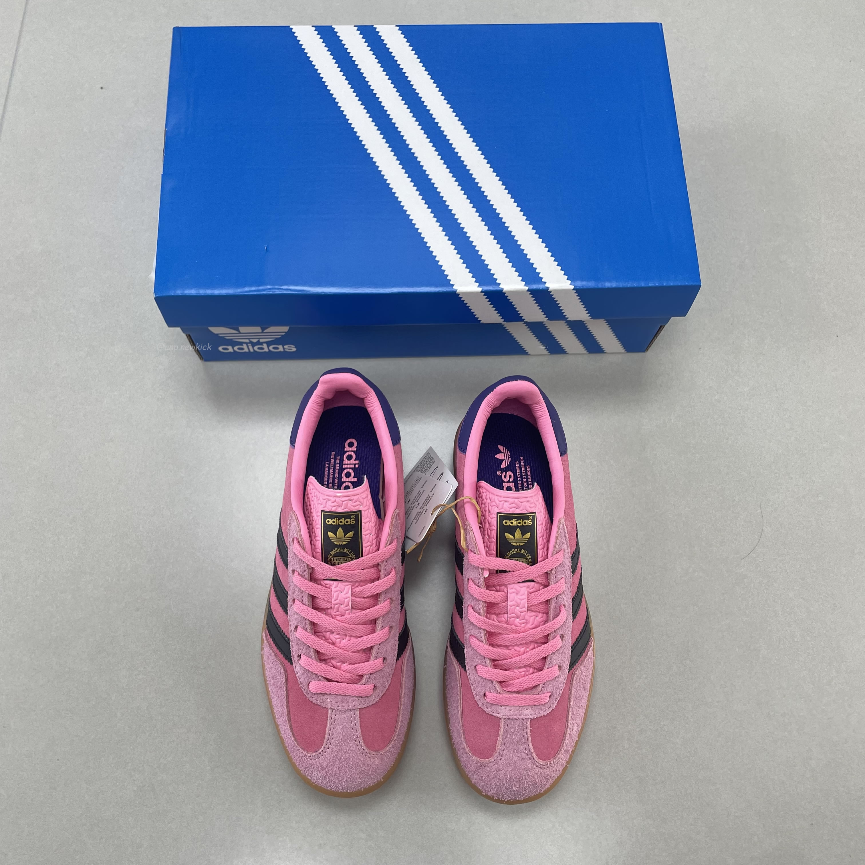 Adidas Gazelle Indoor Bliss Pink Purple Womens Ie7002 (6) - newkick.cc