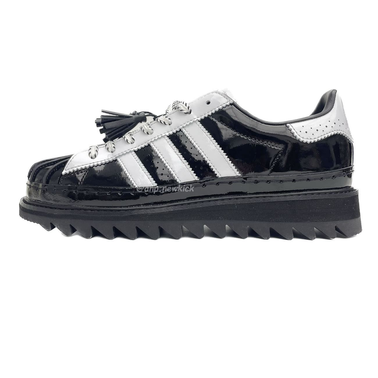 Adidas Superstar Clot By Edison Chen White Black Crystal Sand Ih3132 Ih3131 (15) - newkick.cc