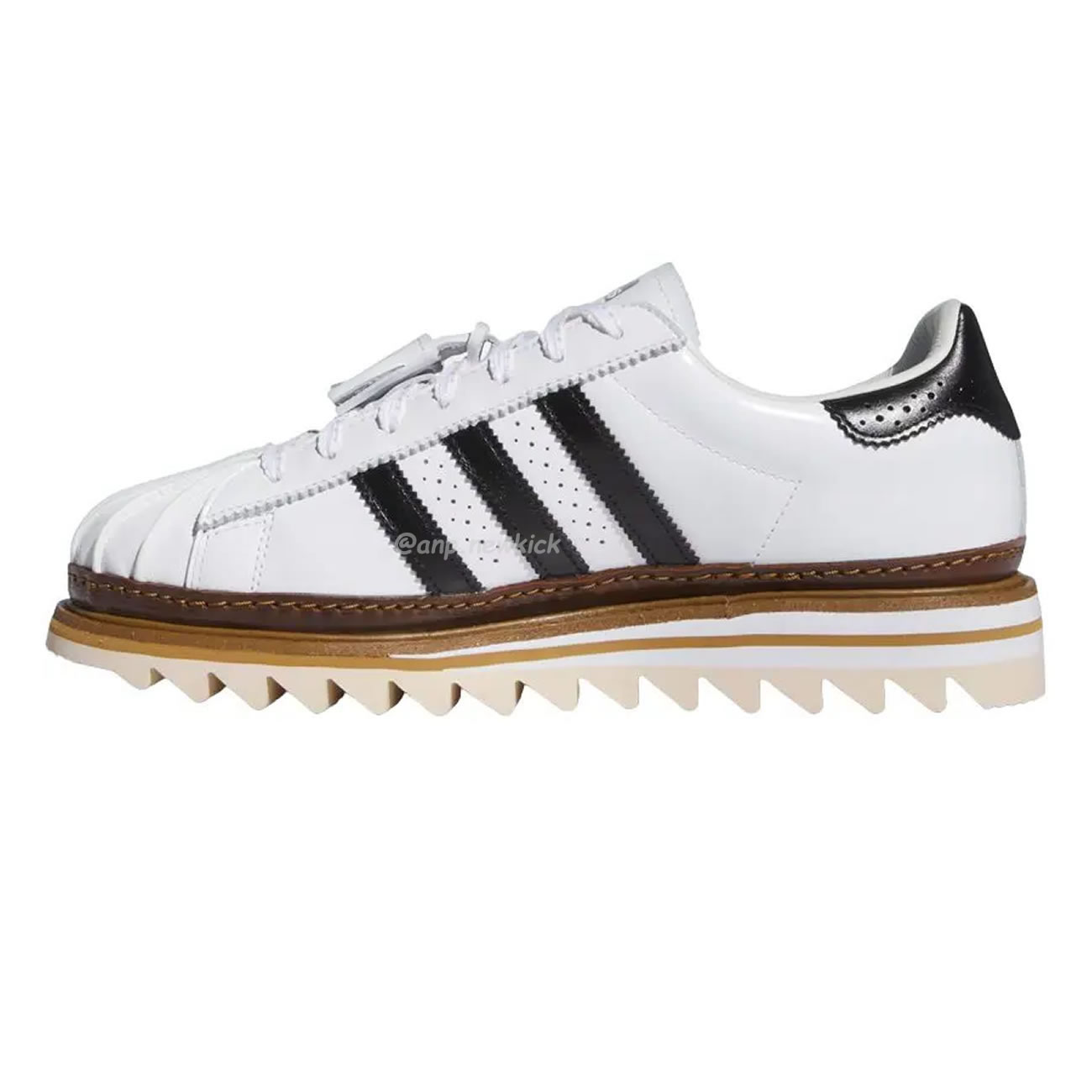 Adidas Superstar Clot By Edison Chen White Black Crystal Sand Ih3132 Ih3131 (4) - newkick.cc