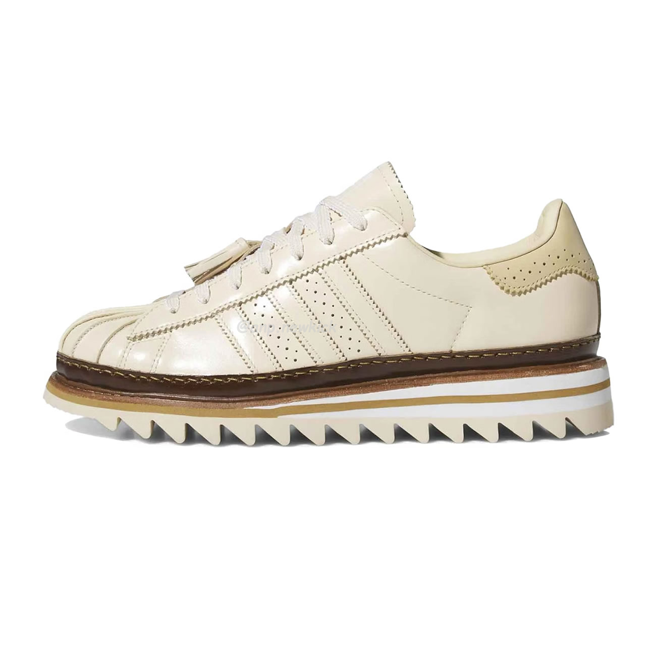 Adidas Superstar Clot By Edison Chen Milk Tea Jq6117 (1) - newkick.cc