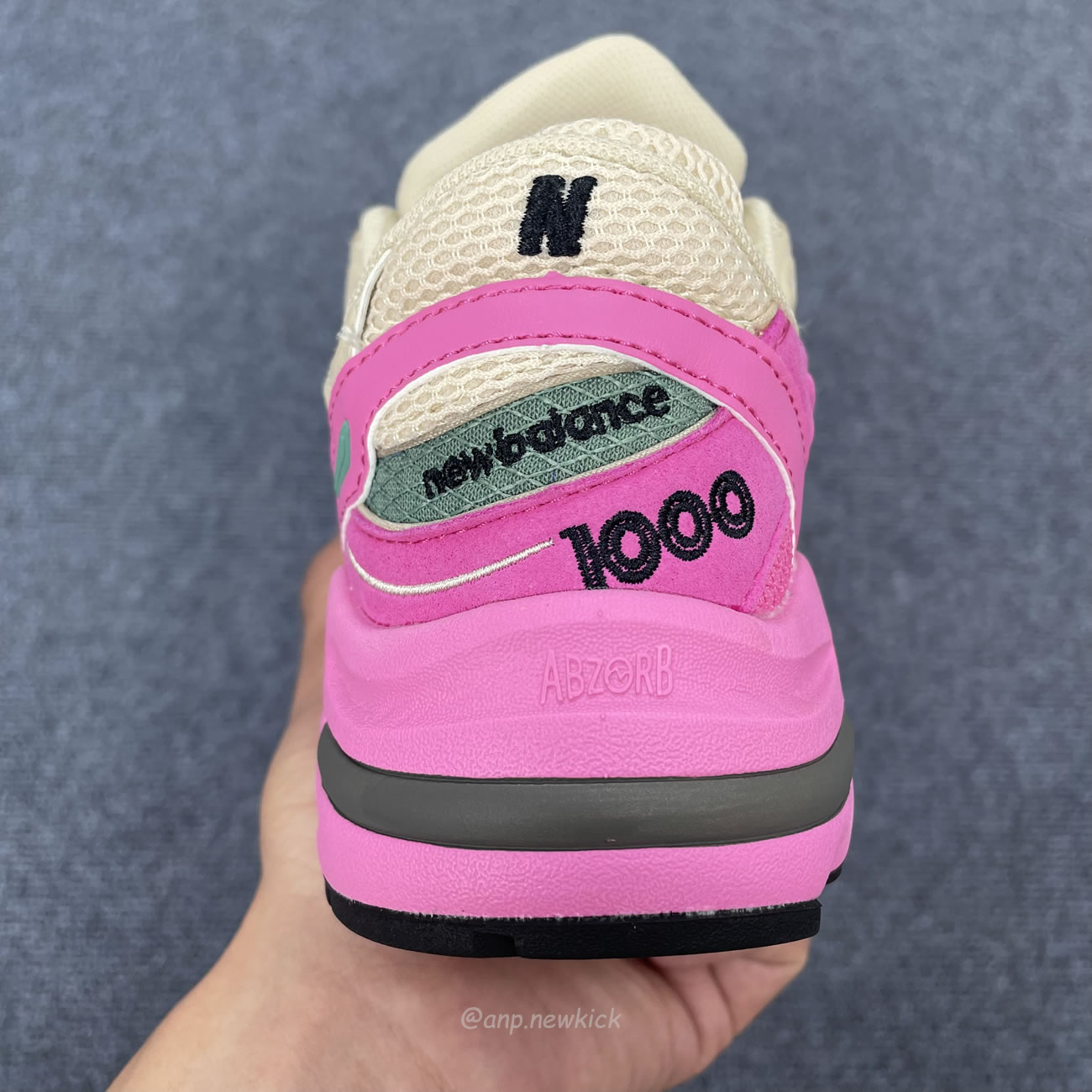 New Balance 1000 Tan Pink Green M1000mc (2) - newkick.cc