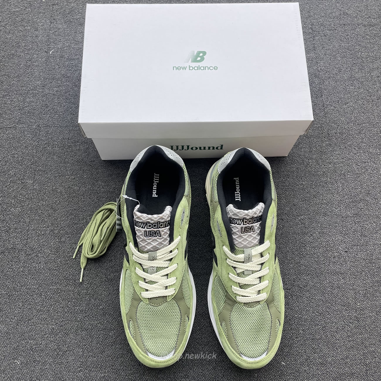 New Balance 990v3 Miusa Jjjjound Olive M990jd3 (3) - newkick.cc