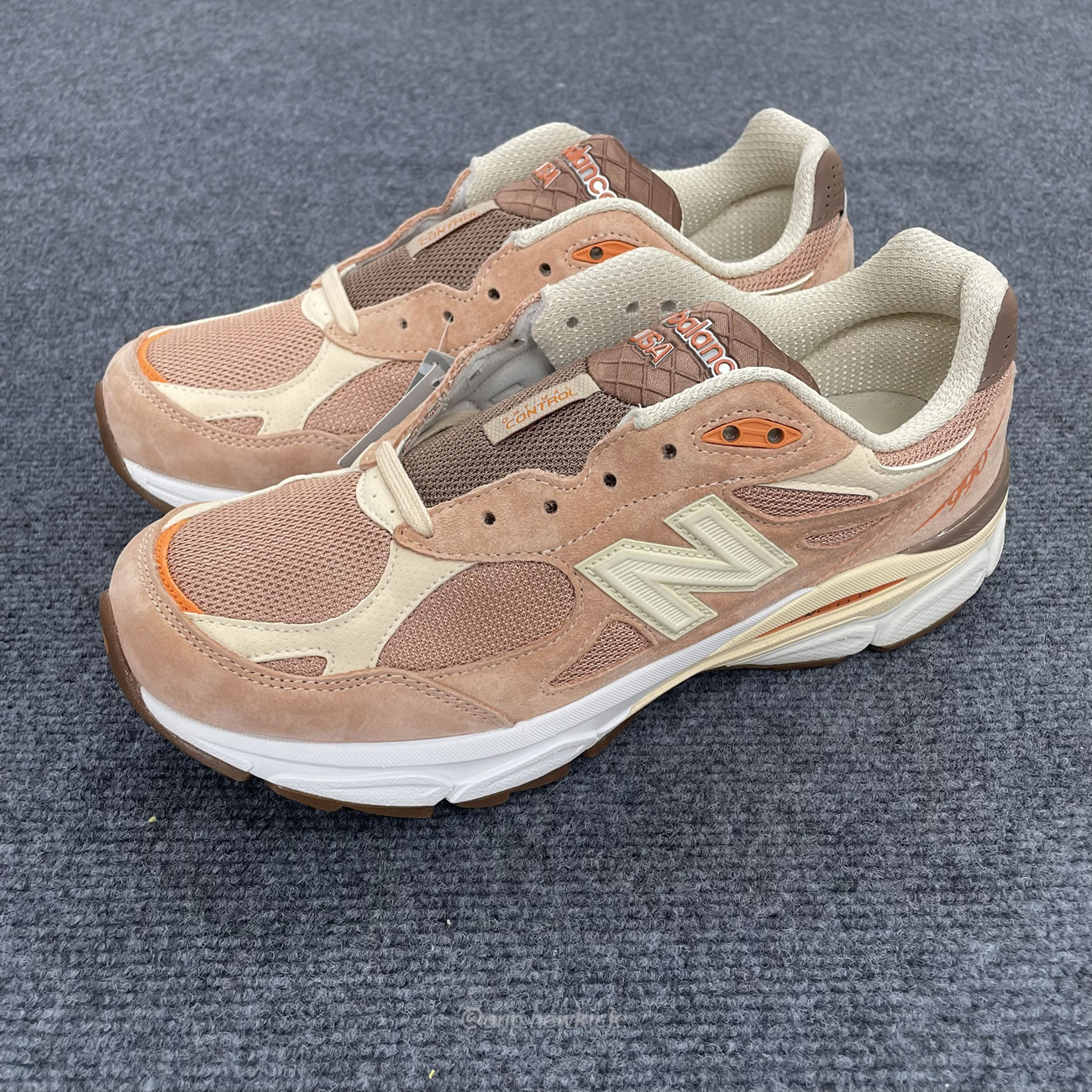 New Balance 990v3 Miusa Size Exclusive Orange Cream M990sz3 (5) - newkick.cc