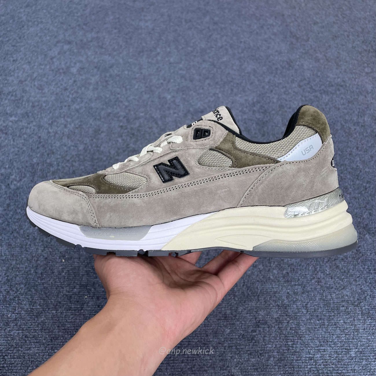 New Balance 992 Jjjjound Grey M992j2 (4) - newkick.cc