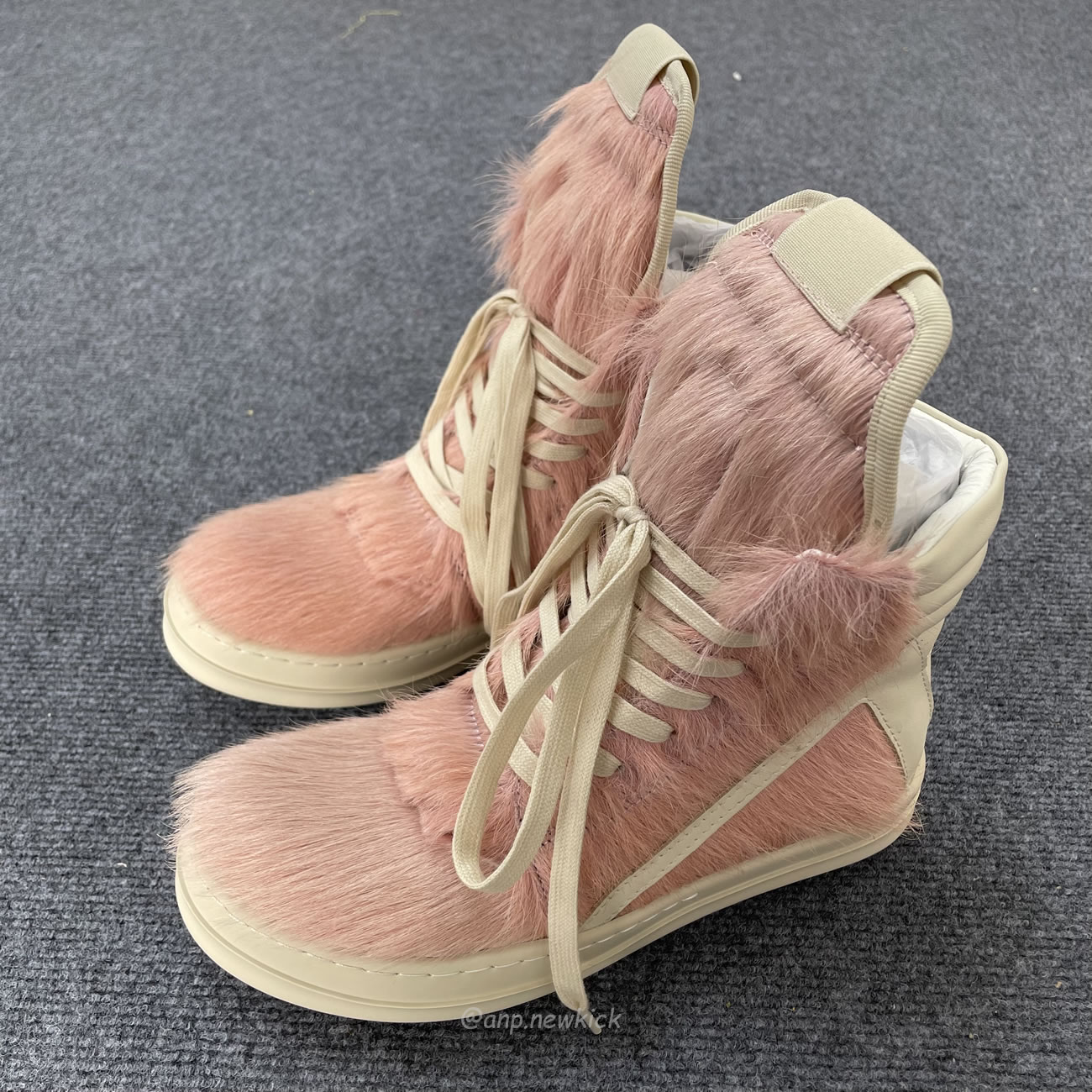 Rick Owens Geobasket Kuhfell Dusty Rosa Milch Rr02b2894lhl 8311 (7) - newkick.cc