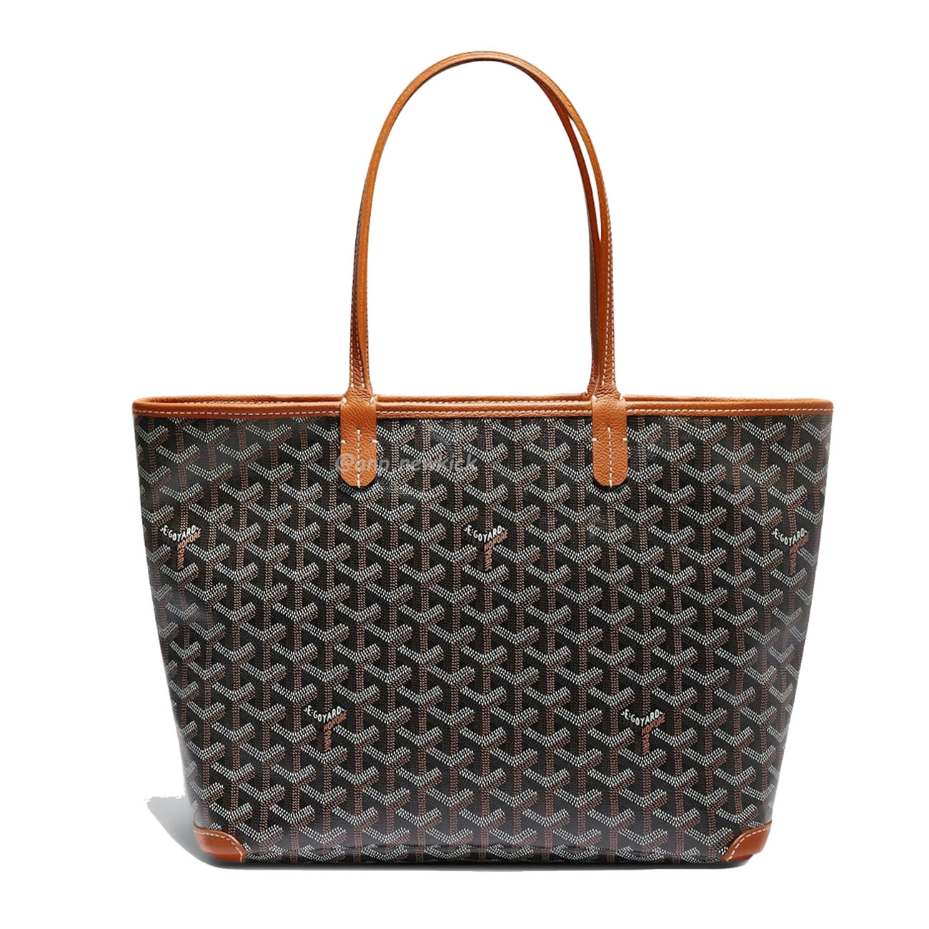 Goyard Artois Tote Pm Blacknatural Green Grey Red White Navy Blue Black Yellow (14) - newkick.cc