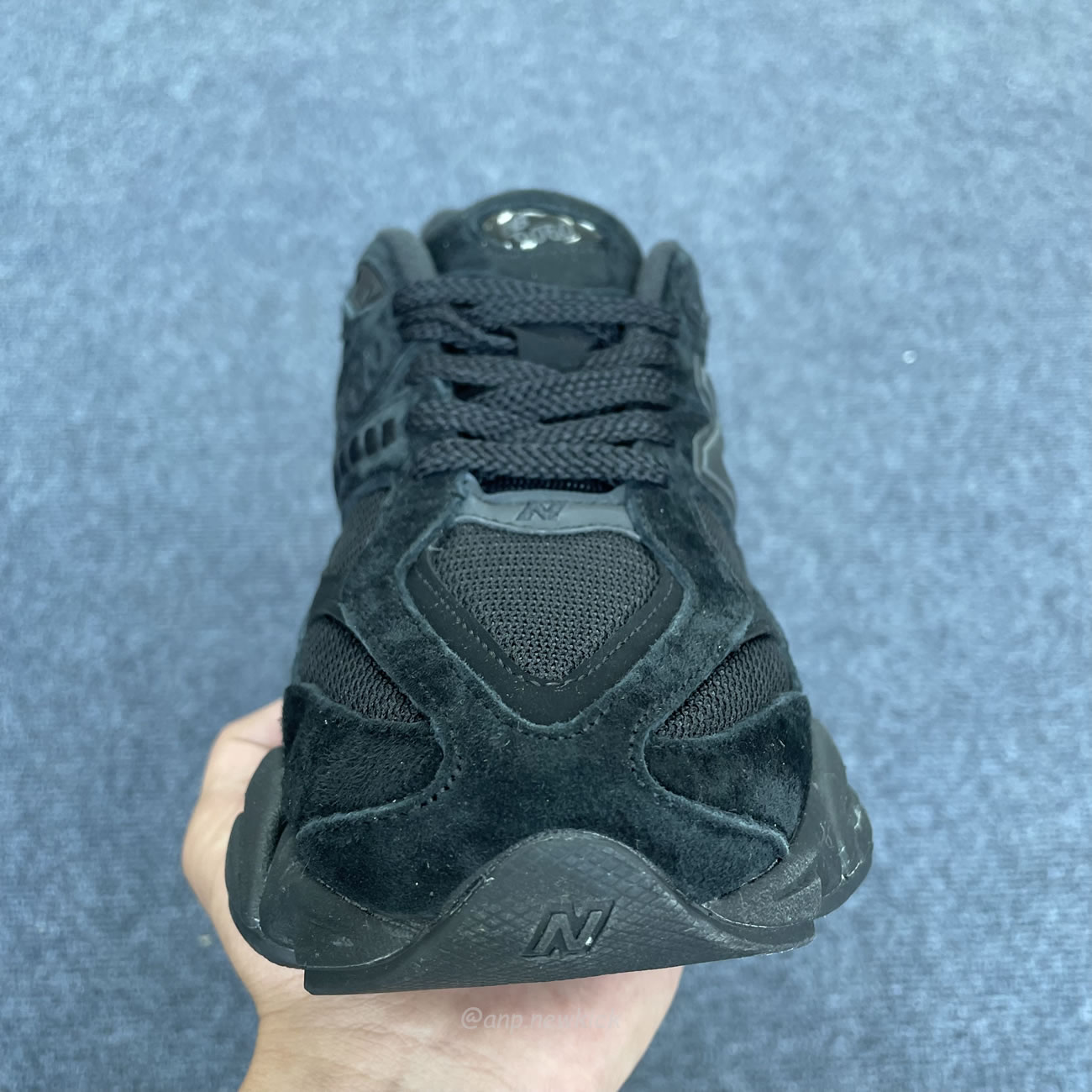 New Balance 9060 Triple Black U9060bpm (4) - newkick.cc