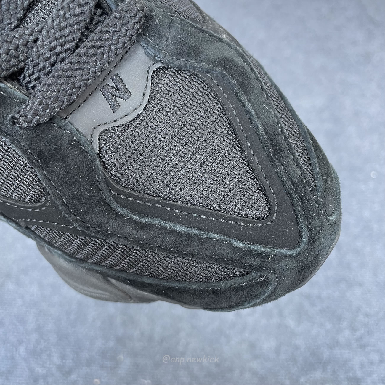 New Balance 9060 Triple Black U9060bpm (5) - newkick.cc