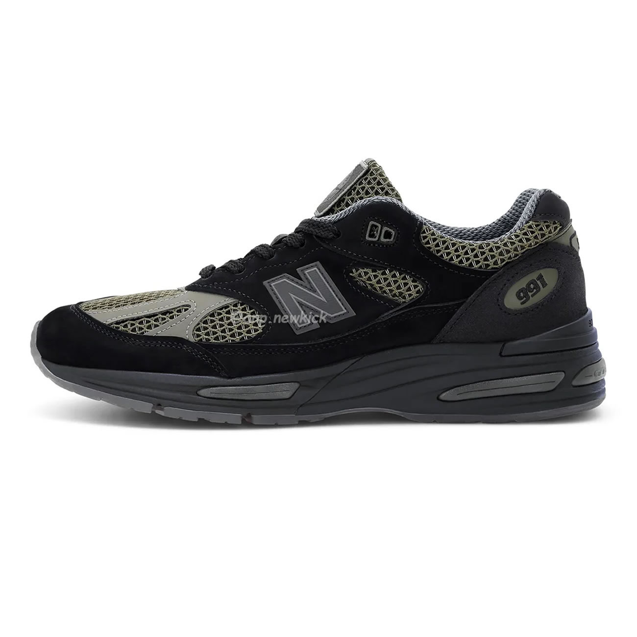 New Balance 991v2 Miuk Stone Island Black U991sd2 (1) - newkick.cc