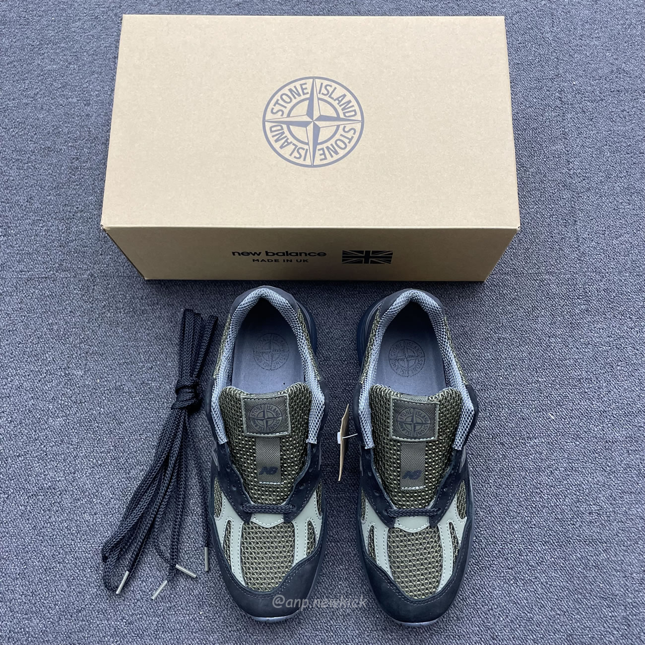 New Balance 991v2 Miuk Stone Island Black U991sd2 (9) - newkick.cc