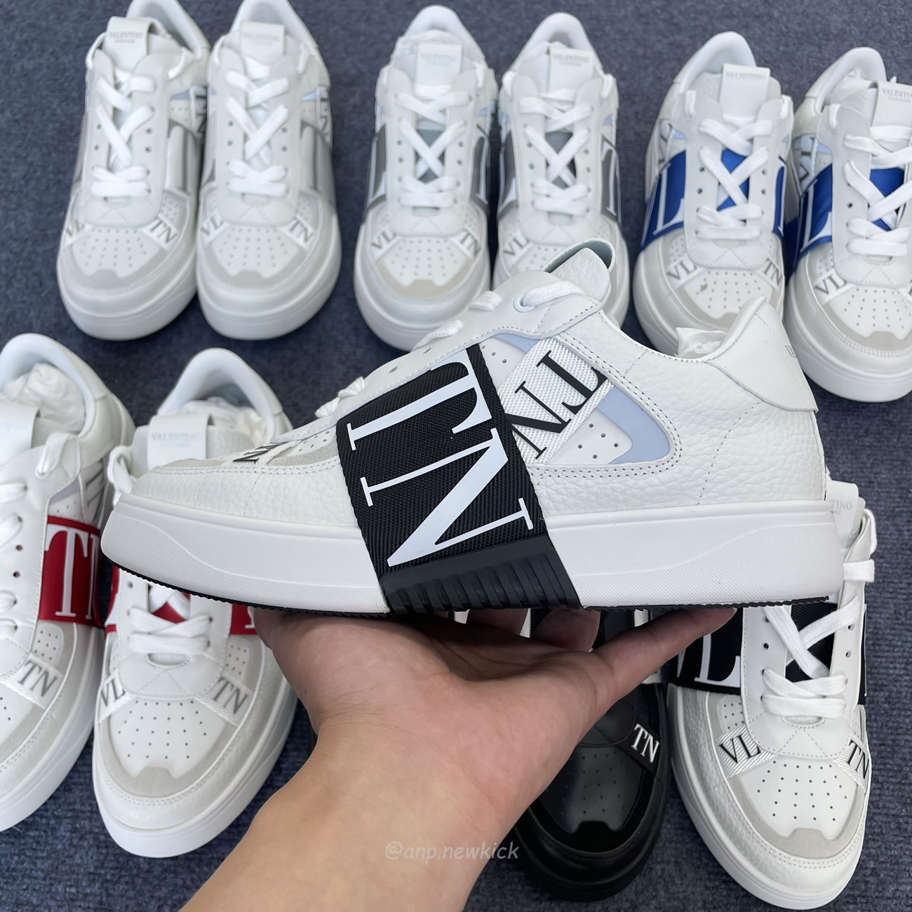 Valentino Garavani Vl7n Sneaker Low Top White Black Grey Red Blue Ys0c58wrq 24p (12) - newkick.cc