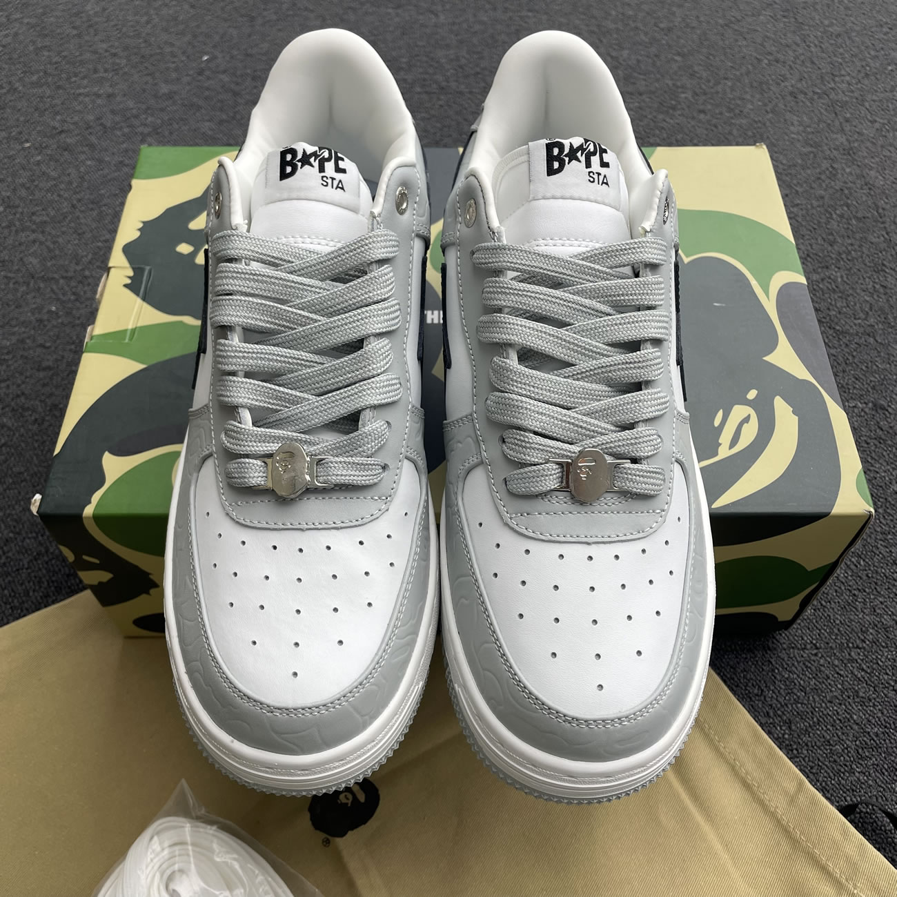 A Bathing Ape Bape Sta Low Black (23) - newkick.cc