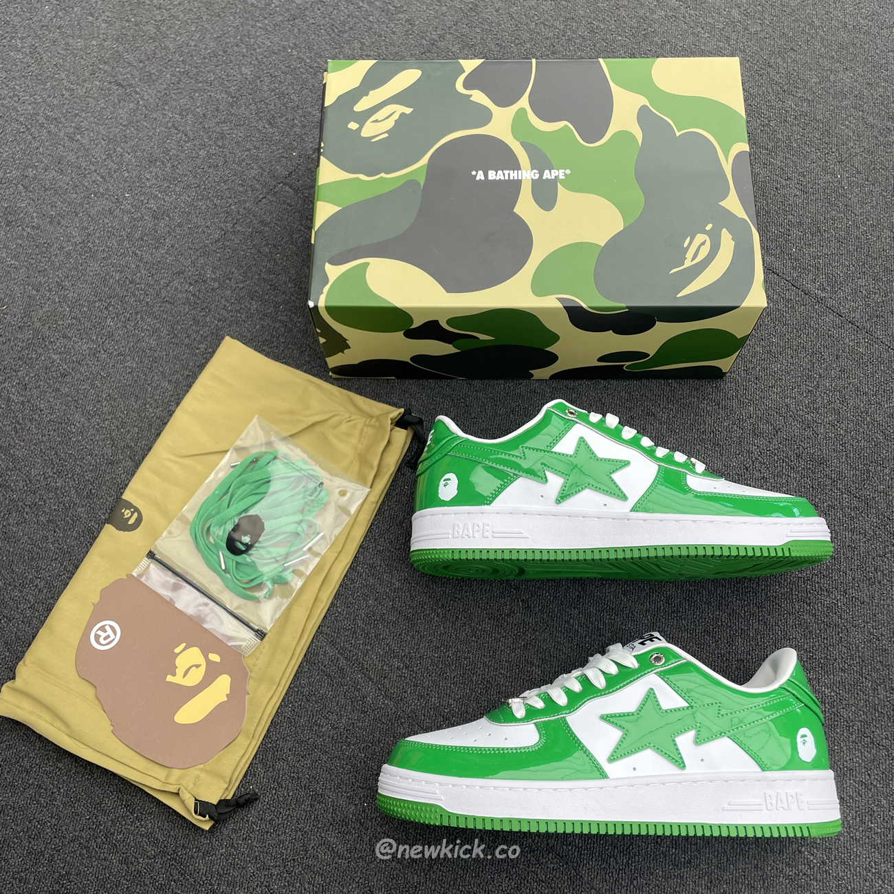 A Bathing Ape Bape Sta Low Black (28) - newkick.cc