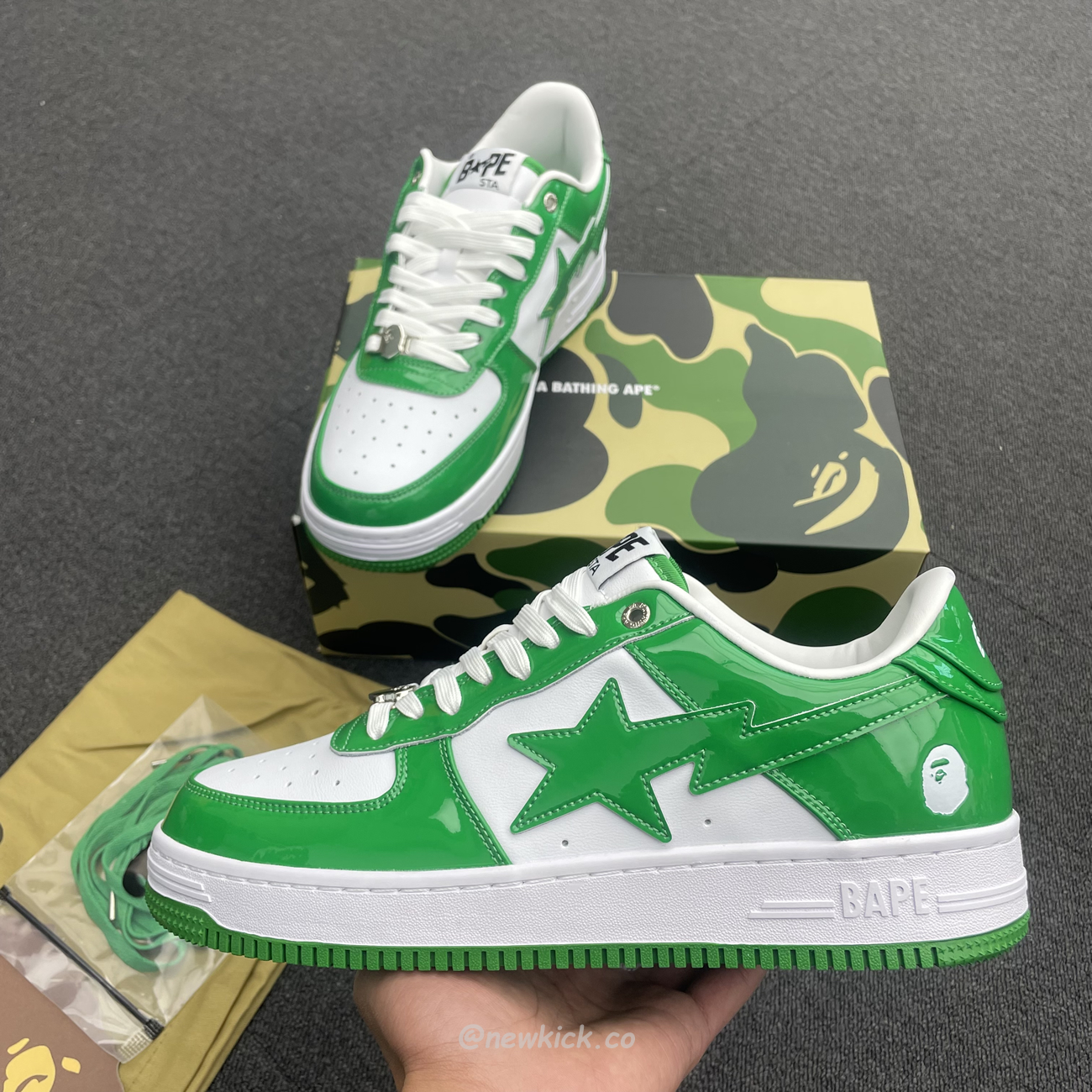 A Bathing Ape Bape Sta Low Black (37) - newkick.cc