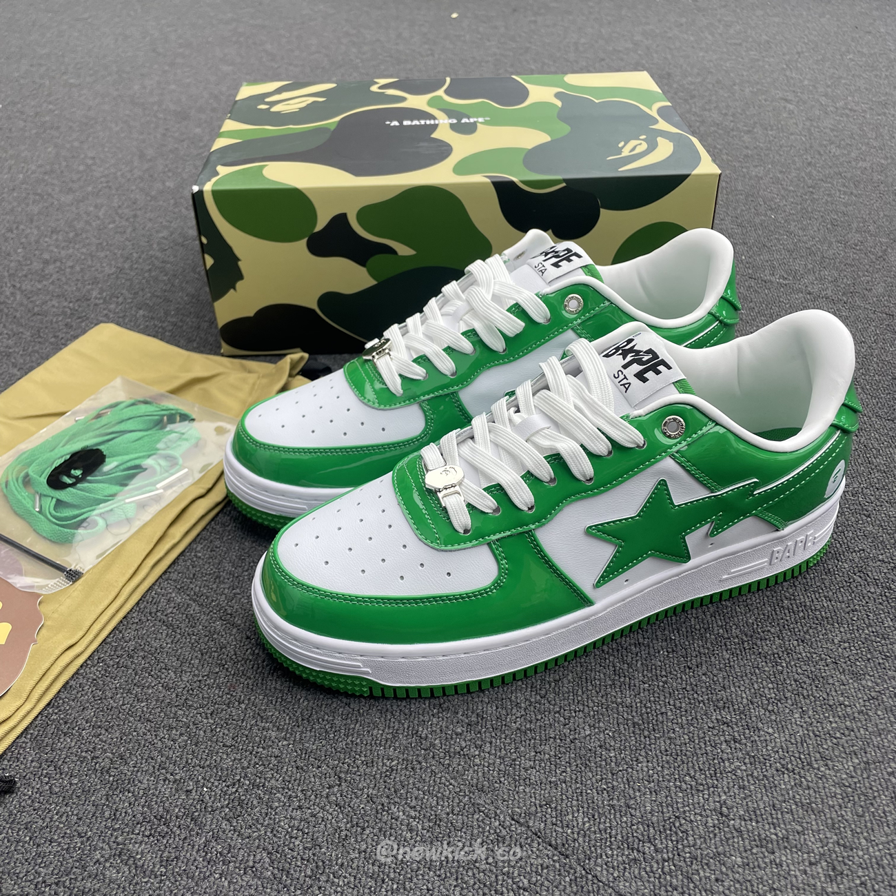 A Bathing Ape Bape Sta Low Black (38) - newkick.cc