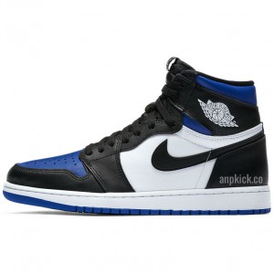 Air Jordan 1 Retro High OG "Royal Toe" 2020 Royal-Blue/Black 555088-041