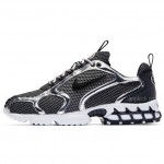 Stussy x Nike Air Zoom Spiridon Caged 2 Black "Pure Platinum" CU1854-001 Release Date