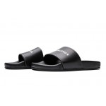 Balenciaga Slippers Dames For Men Women All Black White 506347 WAL00 9061