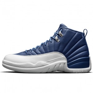 Air Jordan 12 "Indigo" Stone Blue Release Date 130690-404