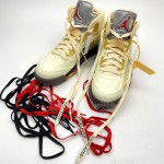 Off-White x Air Jordan 5 "Sail" New Release Date DH8565-100