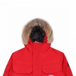 08 ' Canada Goose '19FW Expedition 4660MA Down Jacket Coat "Red"