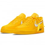 Off-White x Nike Air Force 1 "University Gold" DD1876-700